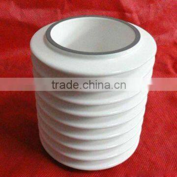 Metallized Ceramic Tubes (Ceramic Insulator) With MoMn Processing And Plating Ni,Ag,Au