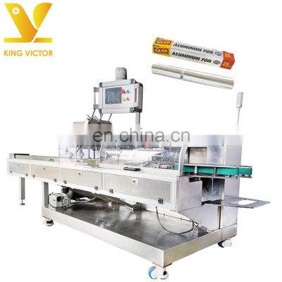 KV Automatic silver paper/tinfoil/Fresh keeping film Carton Box Packing packaging machine