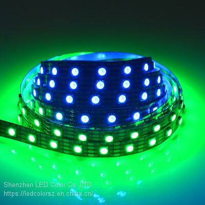 5V LED Strip Light RGB LC8823 Black PCB SMD 5050 for Party Decoration photo-5