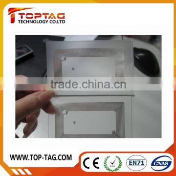 RFID Wet / Dry UHF Inlay For Pvc Cards Making photo-5