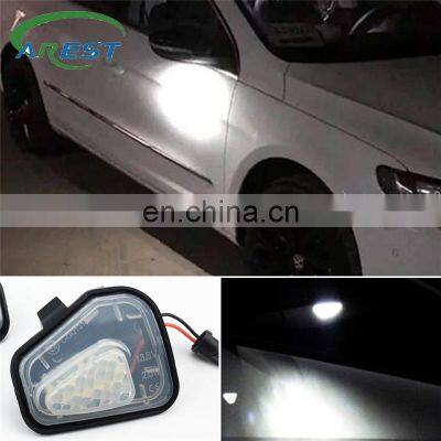 2 штуки Canbus LED лампы для подсветки зоны под боковыми зеркалами автомобилей для VW Volkswagen Jetta 10 - 15 / EOS 09 - 11 / Passat B7 2010~ / CC 09 - 12 / Scirocco 09 - 14