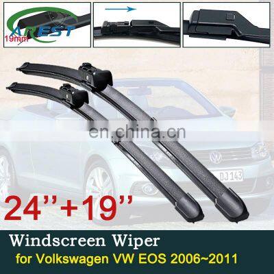 Car Wiper Blades for Volkswagen VW EOS 2006~2011 Front Window Windshield Windscreen Car Accessories 2007 2008 2009 2010