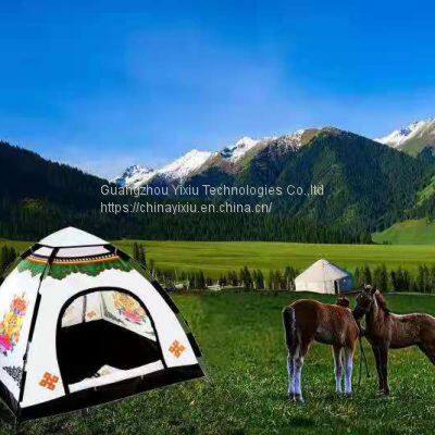 Small Easy Fold up Outdoor Travelling Tent Camping Tent for Sale Size 205x205x140cm
