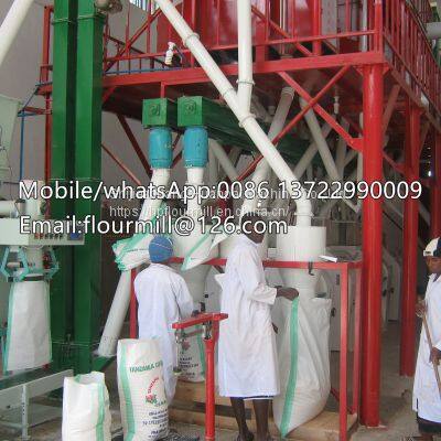 Grain mill machine maize flour mill automatic plant corn machine