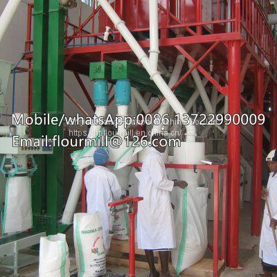 Grain Mill Machine Maize Flour Mill Automatic Plant Corn Machine