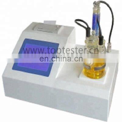 ASTM D1533 and ASTM D6304 Laboratory Transformer Oil Water Content/ Moisture Analysis Equipment