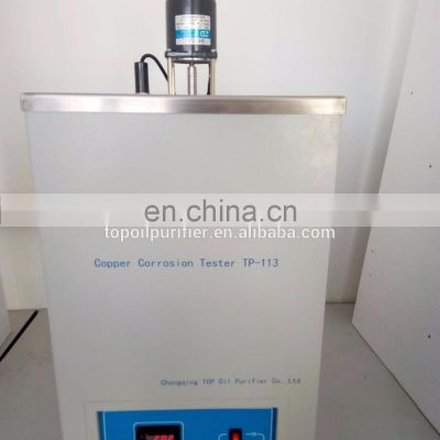 ASTM D130 copper corrosion testing apparatus for oil analysis