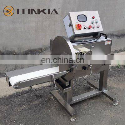 LONKIA High output top quality automatic meat slicer machine, cooked meat dicing machine