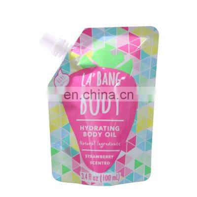 Custom Printed 30ml 50ml 100ml 250ml Spout Pouches With Spout Pouch With Flip photo-5