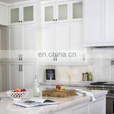 Waterproof PVC Sheet for Kitchen Cabinet PVC Kitchen Cabinet Door Price photo-3