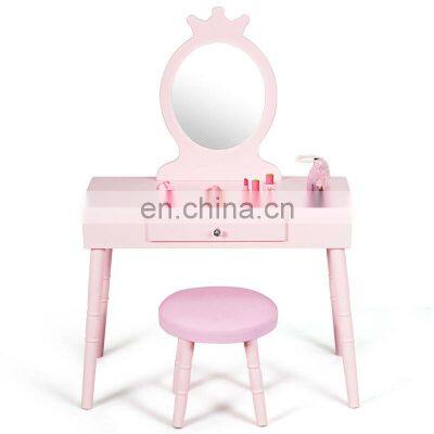 Kids Vanity Dressing Table With Mirror photo-3