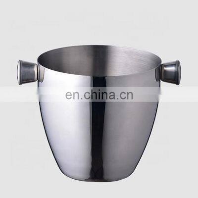 Factory Direct stainless steel ice bucket for hotels