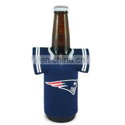 Custom Printed Jersey Beverage Bottle Cooler Sleeve photo-2