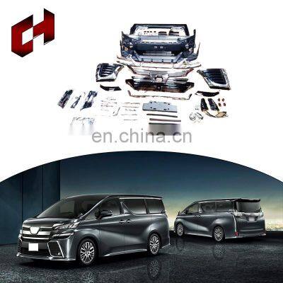 CH Hot Sale Perfect Fitment Rear Bumpers Wheel Eyebrow Headlight Full Bodykit For Toyota Vellfire 2015-2018 to 2019-2020