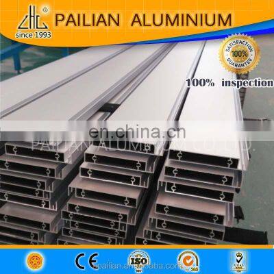 High Quality With Cheap Price Aluminium Alloy 6063 Clear 12UM Anodized Profile Hollow Aluminium Profile Section photo-5