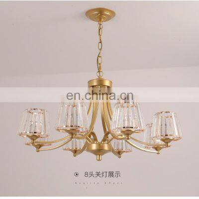 Decorative Luxury Metal Crystal Ball Pendant Lamp Lights Chandeilier LED Light