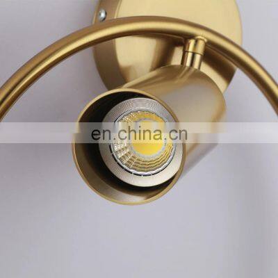 Nordic Restaurant Metal Deco Fancy Reading Light Fixture Modern Indoor LED Luxury Wall Lamps photo-4