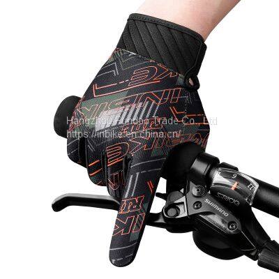 INBIKE Men's Cycling Gloves Gel Padded Breathable photo-2