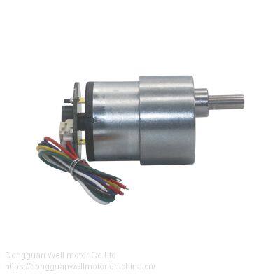 Mini Best High Torque 37mm 27720 12v Electric Motor With Reduction Gear dc Gear Motor and Encoder