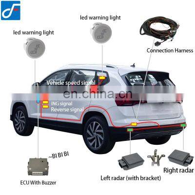 blind spot assist system 24GHz kit bsa microwave millimeter auto car bus truck vehicle parts accessories for Nissan Terra body