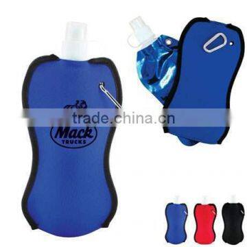 Neoprene Flat Foldable Bottle bpa free