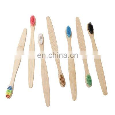 Wholesale Degradable Eco-friendly Wooden Bamboo Toothbrush for Children