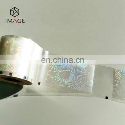Shiny Custom Transparent Hologram Patch Overlay for ID Card Security photo-5