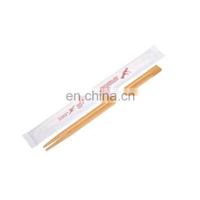 Disposable Chinese Natural Wooden Bamboo Twins Chopsticks With Single Wrapped