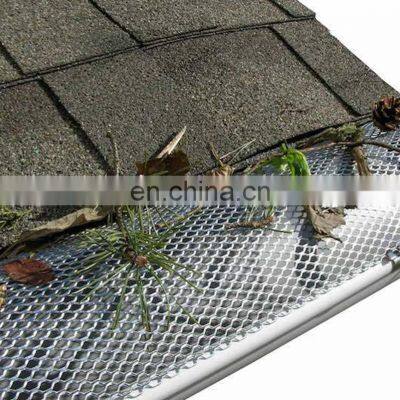 Expanded metal mesh rain water roof mesh downpipe gutter cover