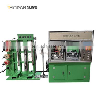 Copper Braided Wire Automatic Welding Machine Manufacturer Cage Wire Mesh Welding Machine