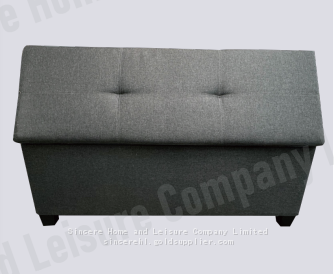 Hot-sale Living Room Comfortable Velvet Upholstered Modern Classic Indoor Solid Wood Frame Luxury Design Storage Foldable Ottoman Bench
