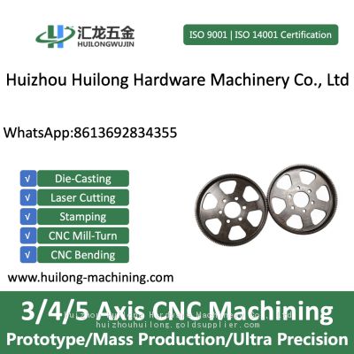 Aluminium Alloy / Stainless Steel Rotating Wheel for Tobacco Production Line, OEM Service, CNC Machining