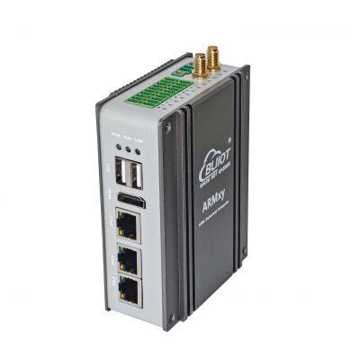 RK3568J/RK3568B2 Wireless Linux ARM Computer with DI DO AI AO CAN GPIO for Assembly Line Optimization