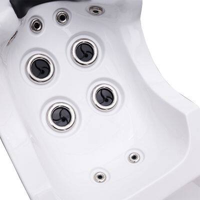 Swimming SPA Chair Acrylic Fiberglass Massage Seat Air Blower Massage Pump Spa Chair for Swimming Pool photo-4