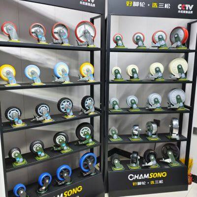 Mute Caster Steering Roller Directional Wheel Rubber Wheel Universal Pulley Crib Universal Wheel photo-4