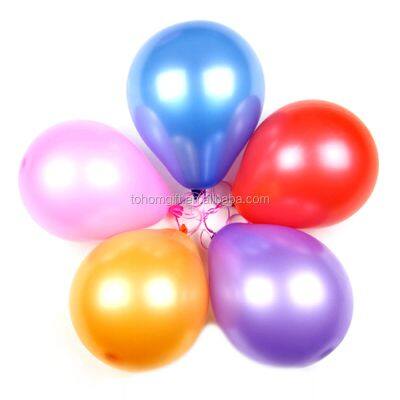 Cheap China Manufacturer Custom logo 12 Inch Metallic Happy Birthday Wedding Decor Balloons/balloons Supplier