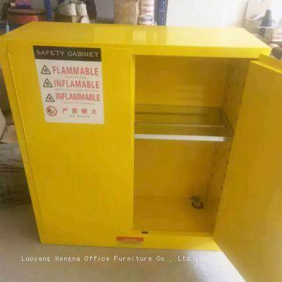 Industrial Grade Double-Wall Safety Cabinet for Flammable Liquids -Corrosion Resistance for Manufacturing Facilities and Laboratories