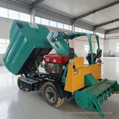 Dairy Farm Manure Cleaning Machine, Loading and Unloading Vehicle for Cattle Farm Manure Water, Manure Shoveling and Collecting Vehicle for Pastoral Areas