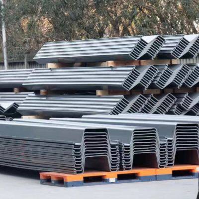 Durable Seawalls Vinyl Seawall U Type PVC Sheet Pile Vinyl Sheet Piling for Marine Bulkheads