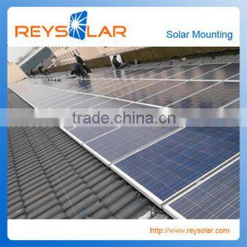 AL Solar pv Mounting Systems for Tile Roof Install photo-3