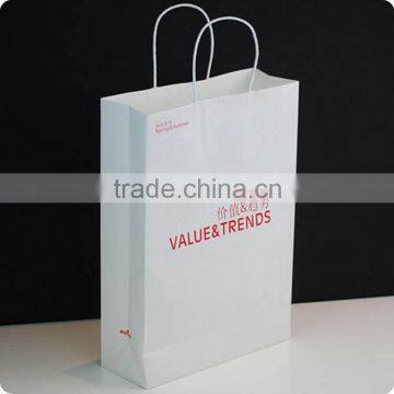 China Factory Price Best Quality Recycled Grey Paper Shopping Bag Lovely photo-4