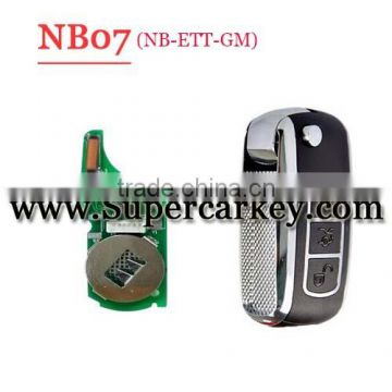 Best Quality NB07 3 button remote key with NB-ETT-GM Honda model for KD900/URG200 machine