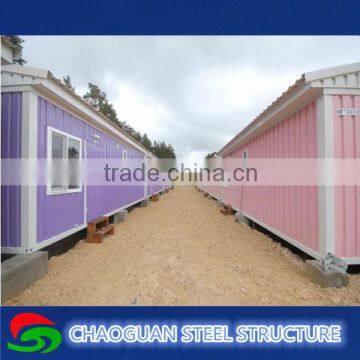 Portable prefab container house with bathroom drawings