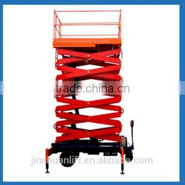 Hydraulic electric scissor moving hydraulic elevator