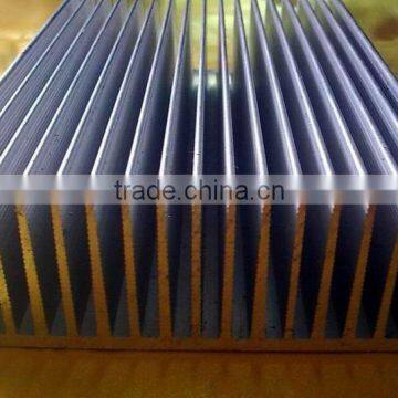 Competitive price long service life extruded aluminum heatsink (aluminum extrusion heatsink, aluminum fin)