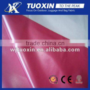 High-end 300T PA coated pongee fabric