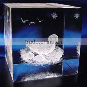 Portable 3d Glass Cube Laser Engraving Machine Price photo-5