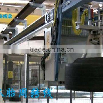 truck tire high efficient industrial full automatic revolve production line