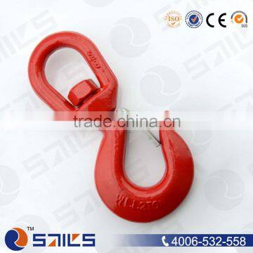 Red Painted S322 Chain Swivel Hooks