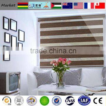 Blackout curtain fabric zebra roller blinds